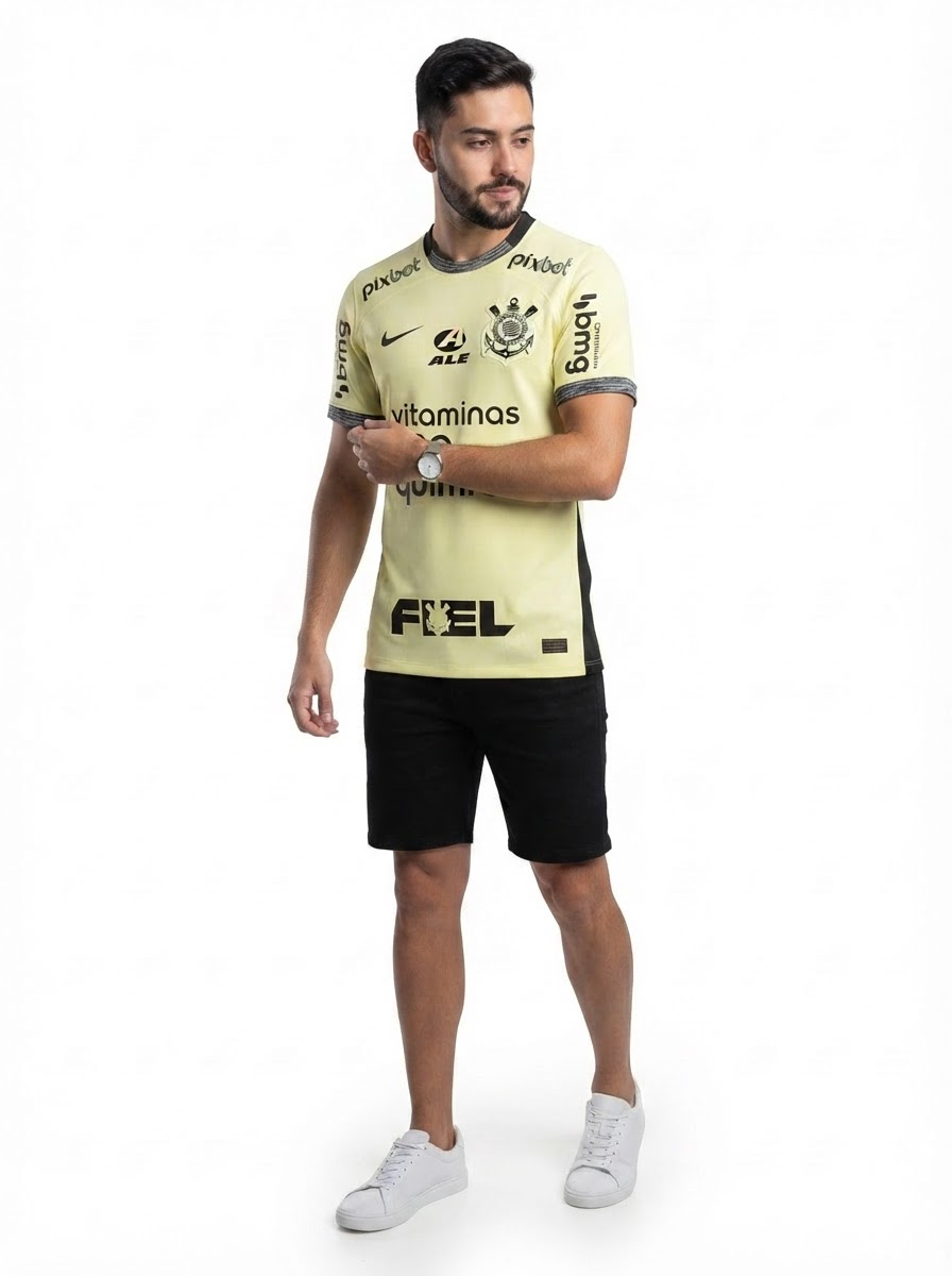 Corinthians 23/24 III Third Jersey - with Sponsors - Fan Version