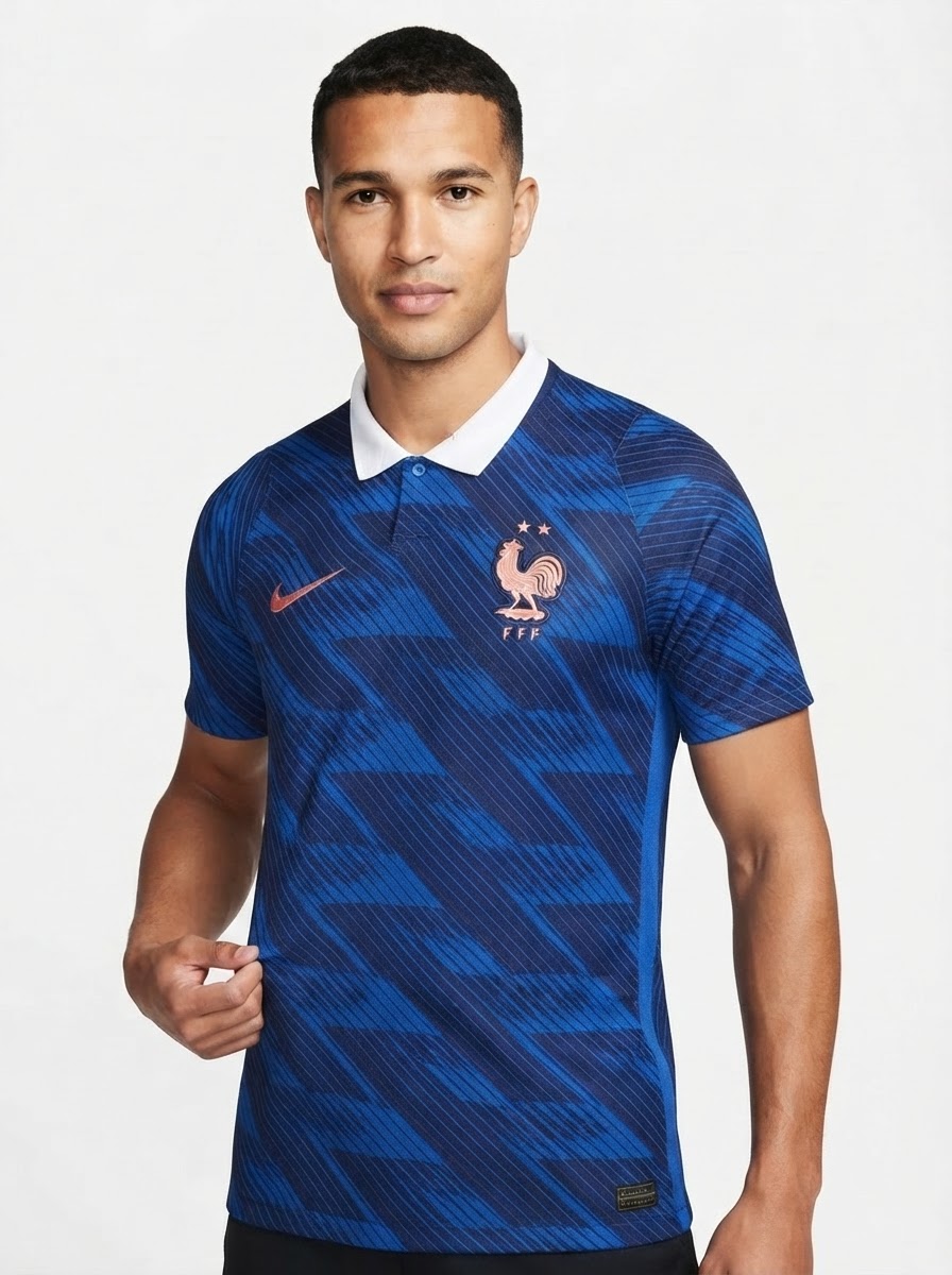 France 2026 Home Authentic Jersey World Cup Player [Slim Fit]