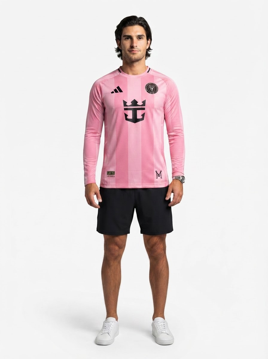 Inter Miami CF 25/26 I Home Jersey - Long Sleeve