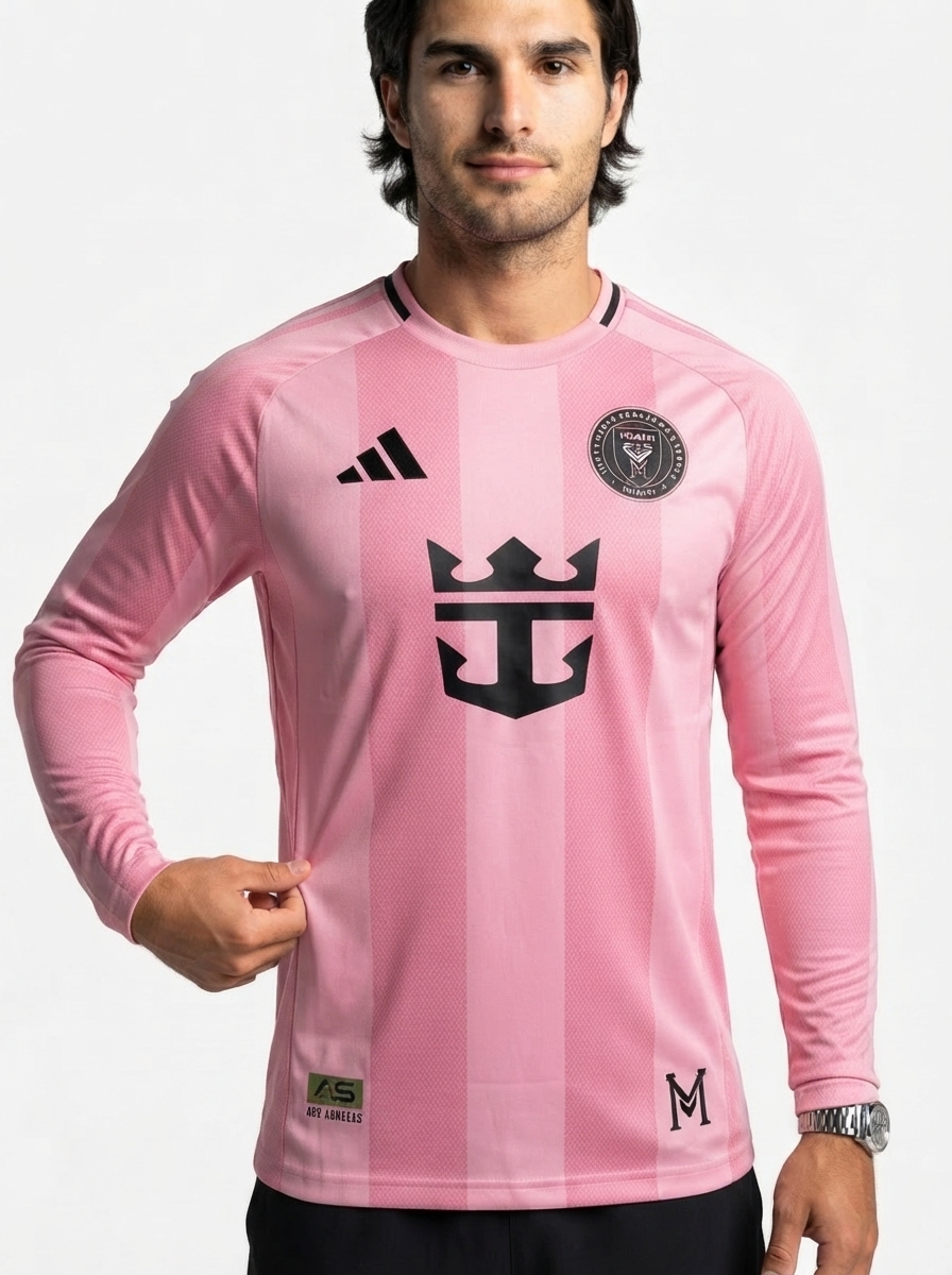 Inter Miami CF 25/26 I Home Jersey - Long Sleeve