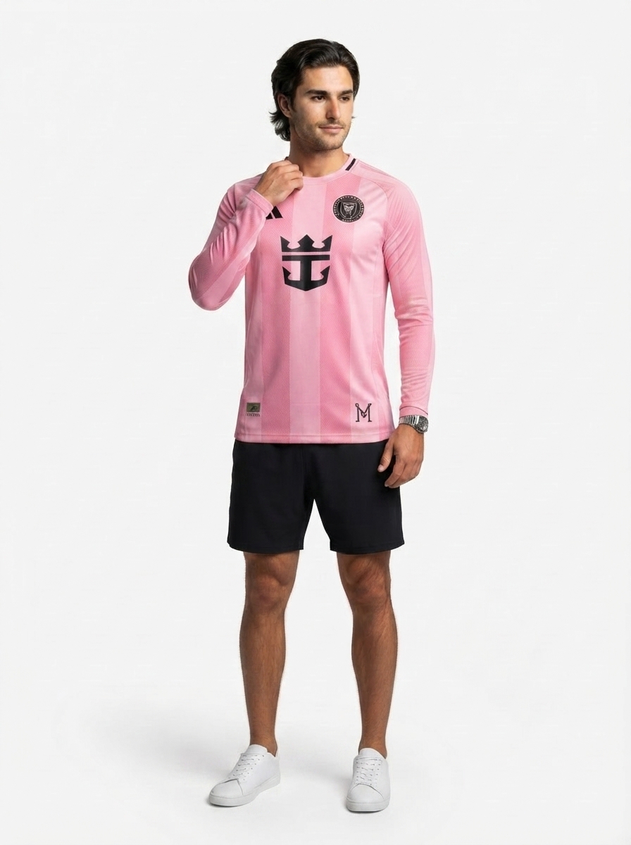 Inter Miami CF 25/26 I Home Jersey - Long Sleeve