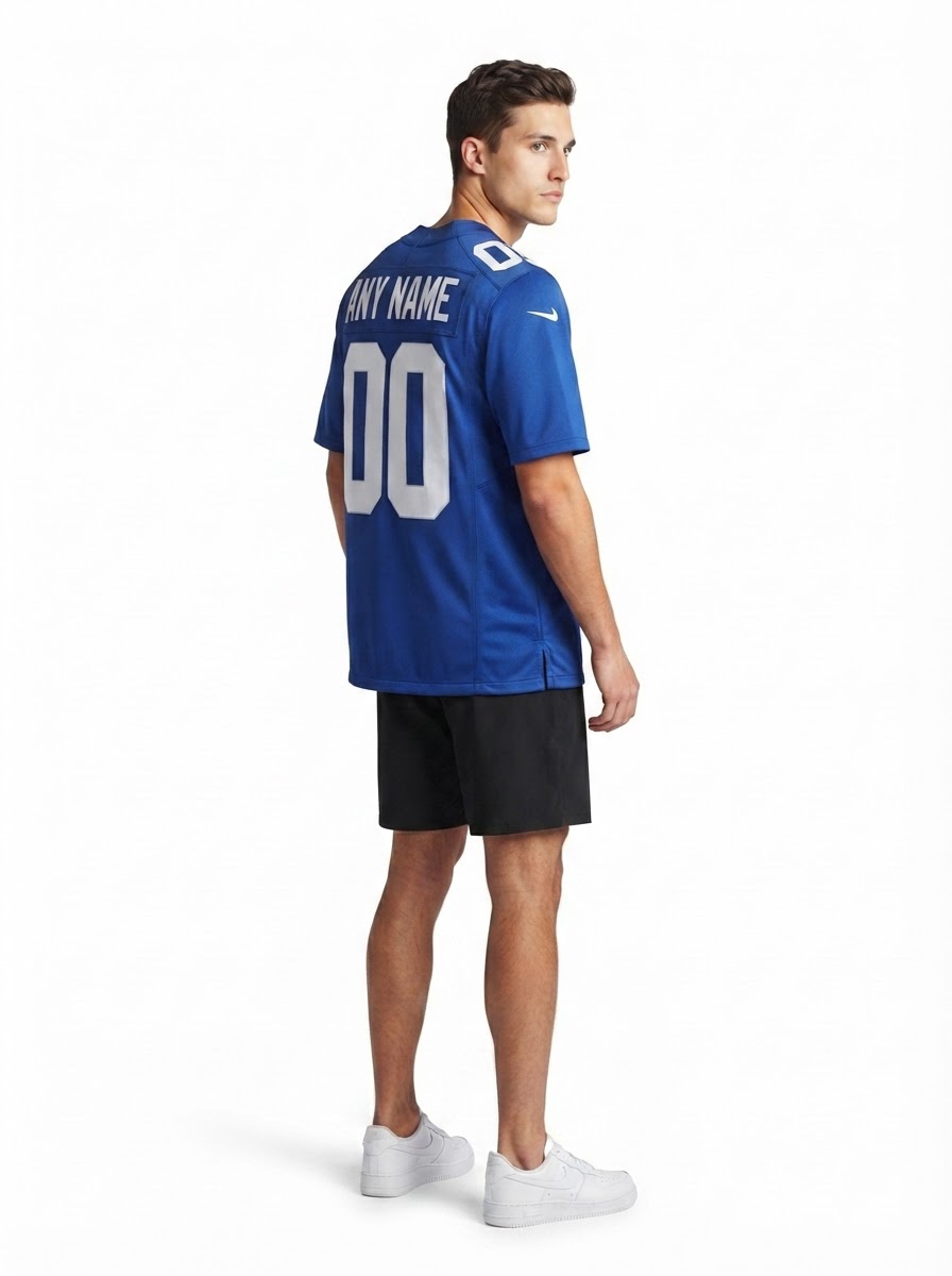 New York Giants - Royal Custom Jersey