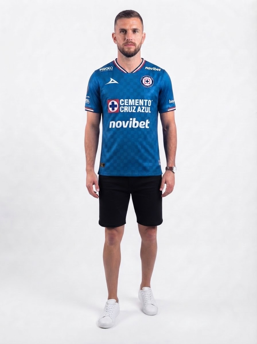 Cruz Azul Home Fan Jersey 2025/26
