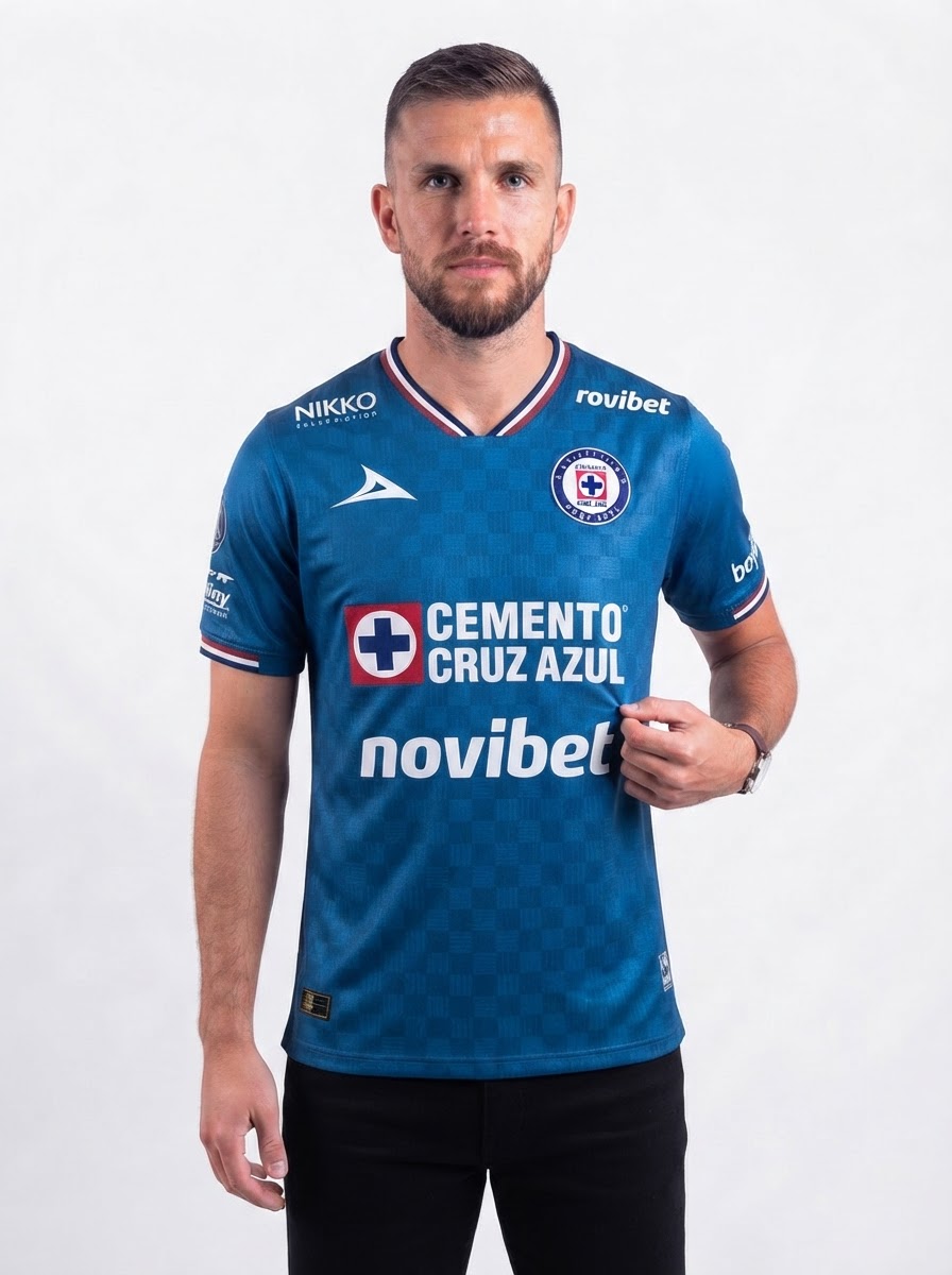 Cruz Azul Home Fan Jersey 2025/26
