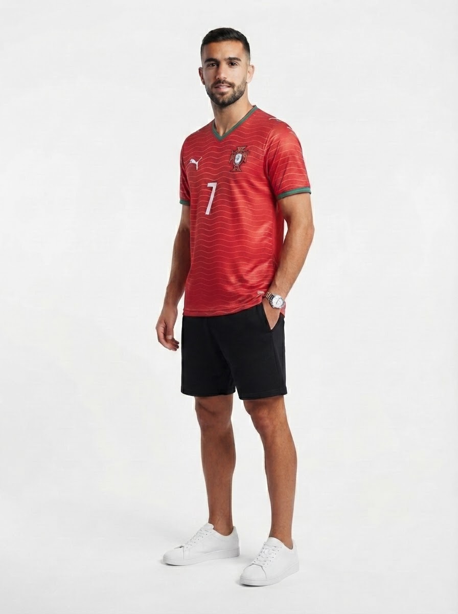 Portugal Cristiano Ronaldo #7 2026 Home World Cup 2026 - Fan Version