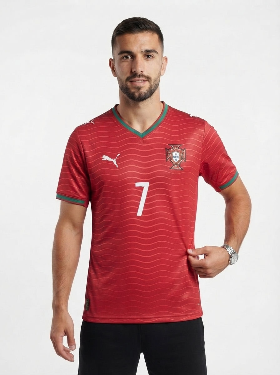 Portugal Cristiano Ronaldo #7 2026 Home World Cup 2026 - Fan Version