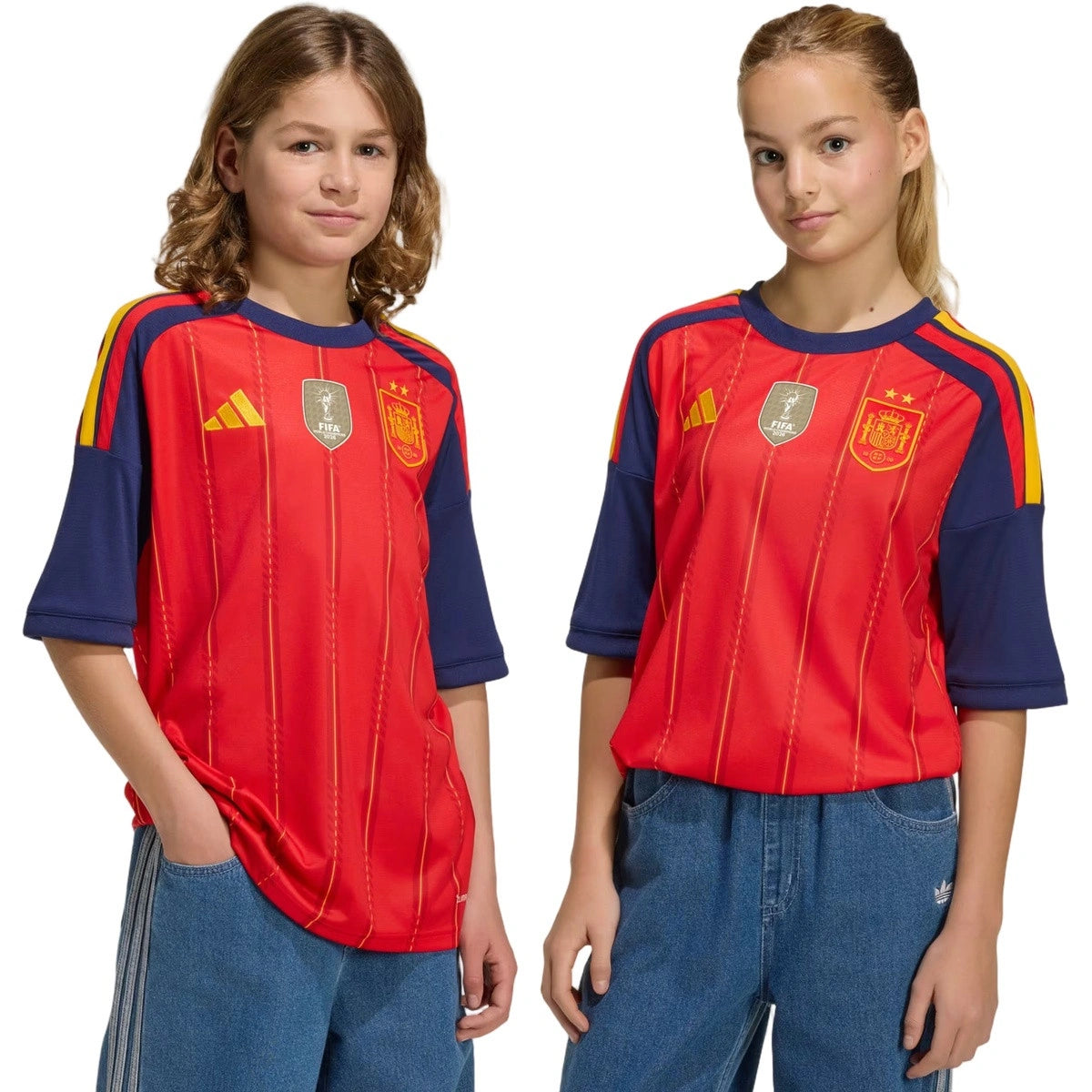 Kids Spain Home kit 2S 2026 Jersey Champion