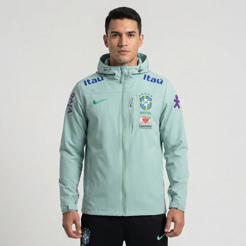 Jaqueta Training Brazil 2026 Men's Jacket Windbreaker Brasil