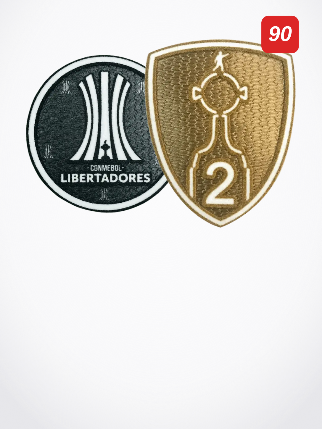 Patches Libertadores 2 Trophies